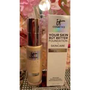 It cosmetics your skin but better foundation